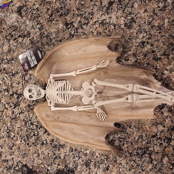 Halloween skeleton as pictured new 16 in skeleton with wings by the Gothic - Picture 2 of 7